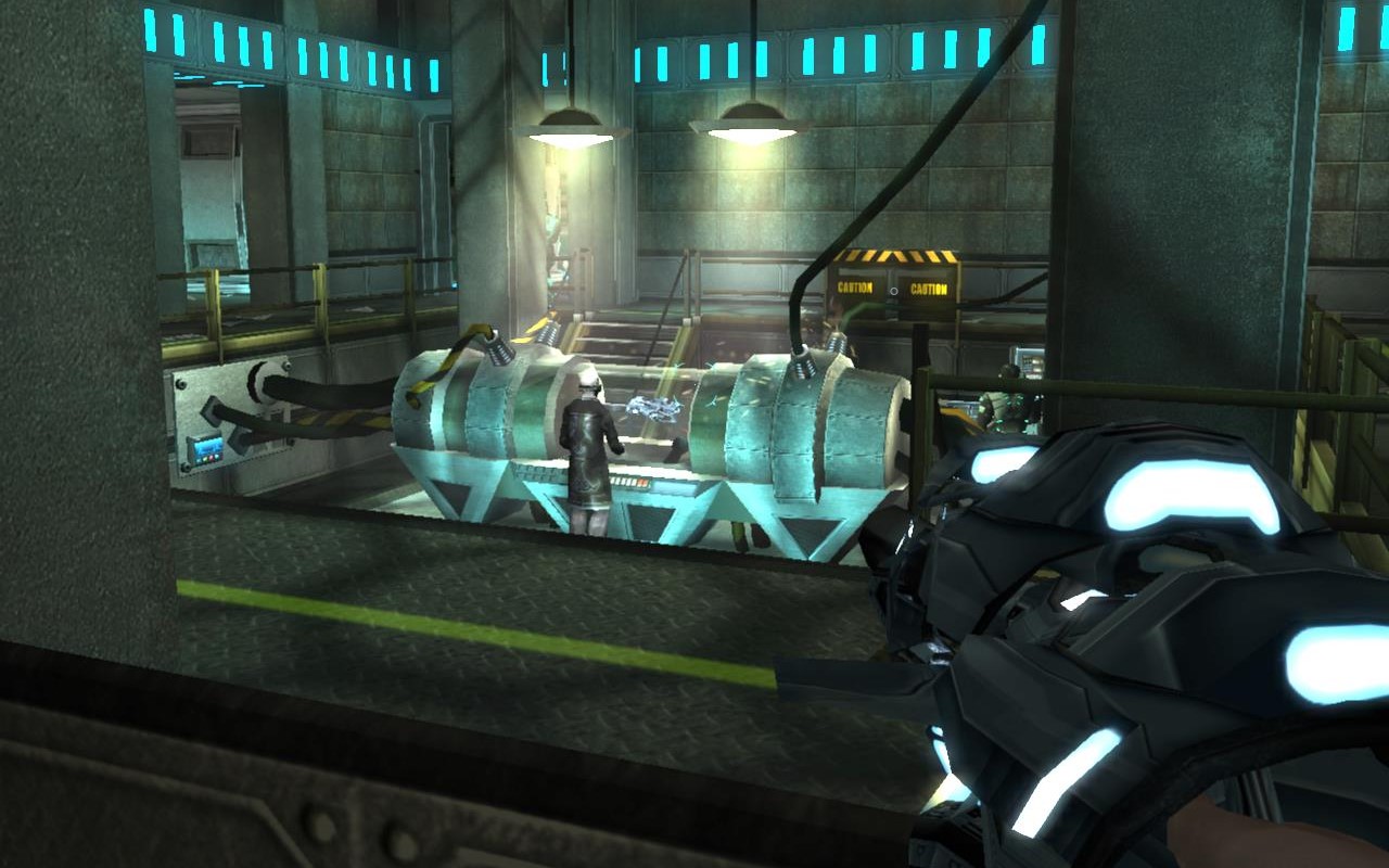 The classic pc freeware title AREA 51 (2005) works on the deck